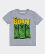 Playera de Licencia Minecraft de  Niño Infantil
