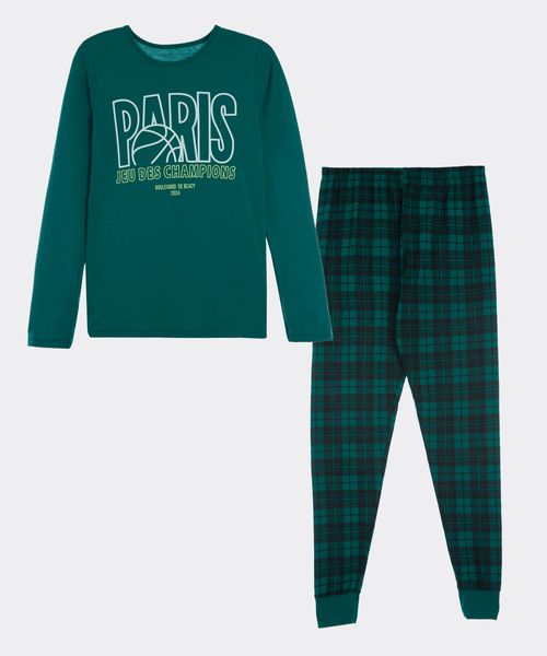 Set Pijama Pantalón y Playera  de  Niño Juvenil