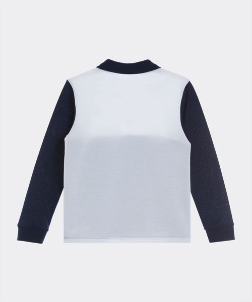 Playera Polo Manga Larga  de  Niño Infantil