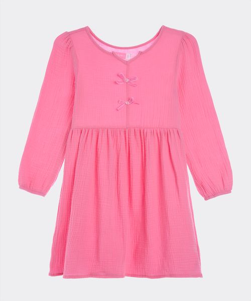 Vestido Manga Larga  de  Niña Infantil