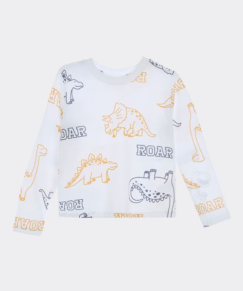 Playera Manga Larga  de  Bebo Años