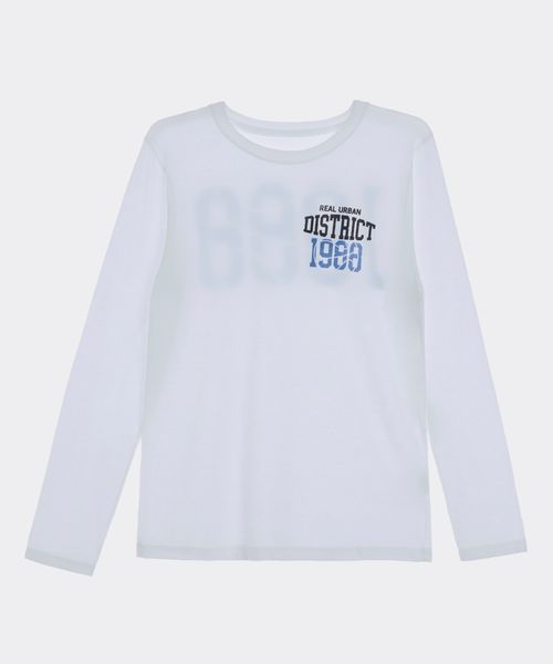 Playera Manga Larga  de  Niño Juvenil