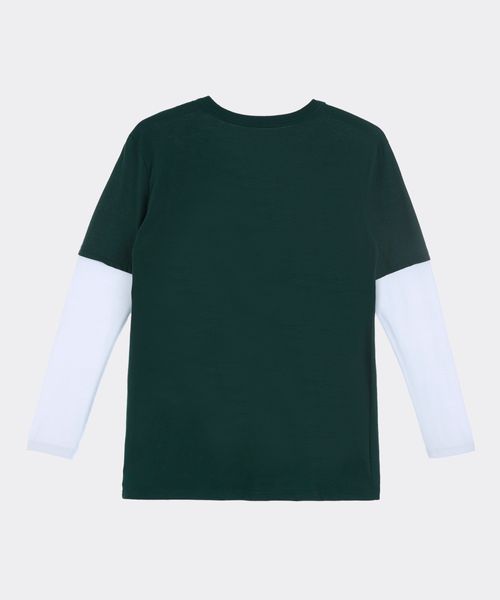 Playera Manga Larga  de  Niño Juvenil