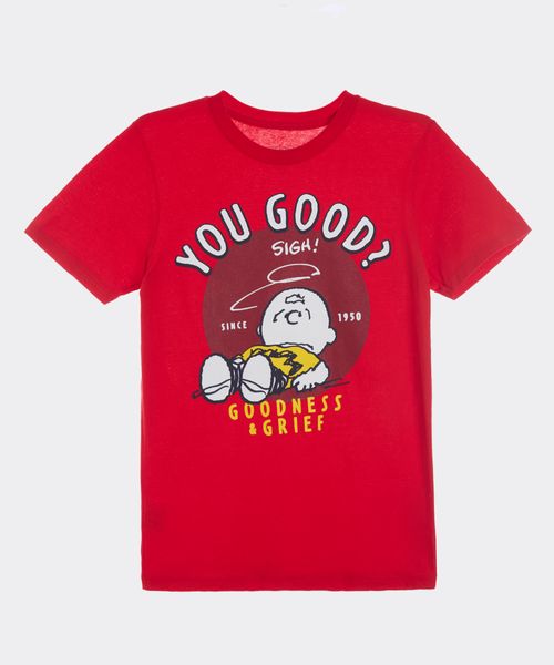 Playera de Licencia Snoopy de  Niño Juvenil