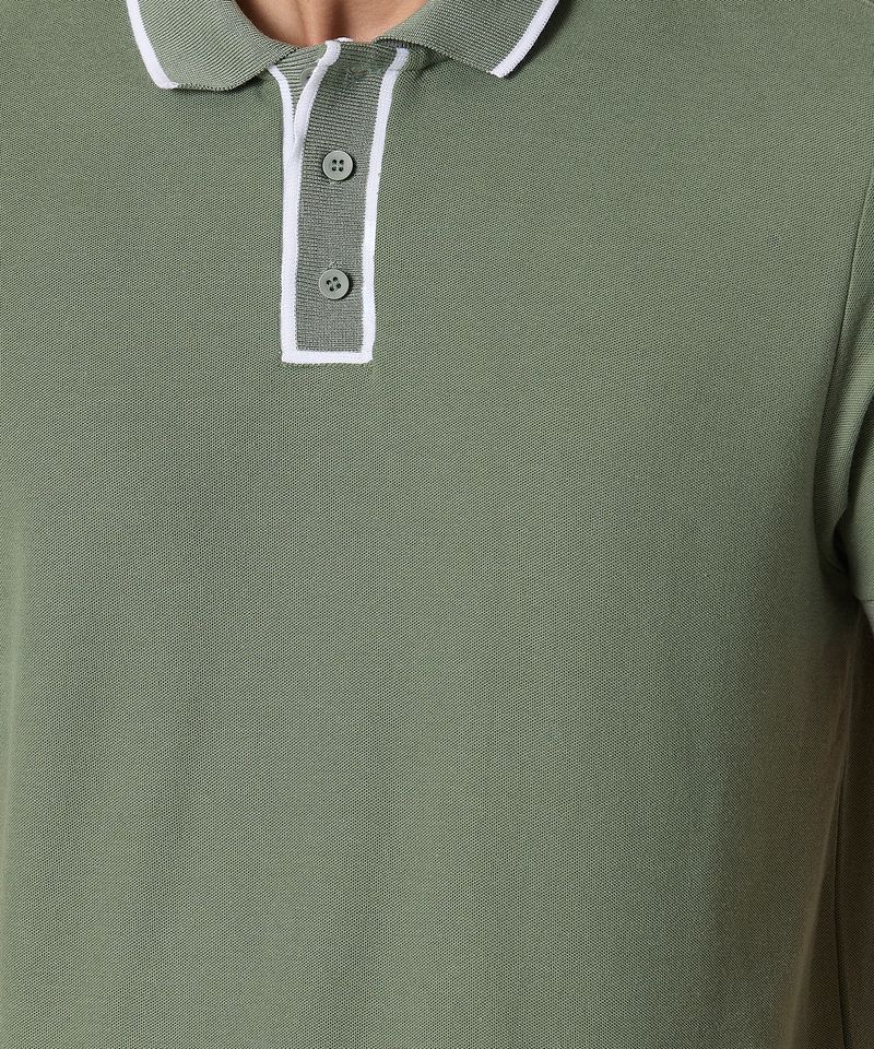 Playera Polo Manga Corta  de  Caballero