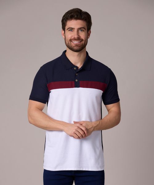 Playera Polo Manga Corta  de  Caballero