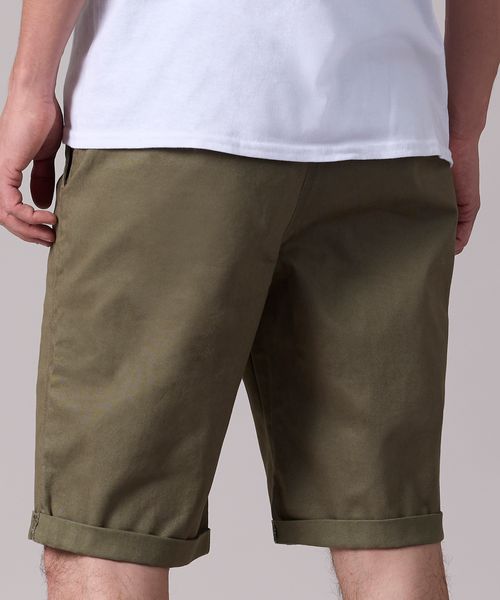 Bermuda de Gabardina Basica de  Caballero