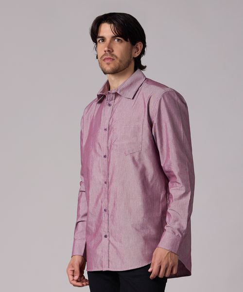 Camisa Manga Larga  de  Caballero