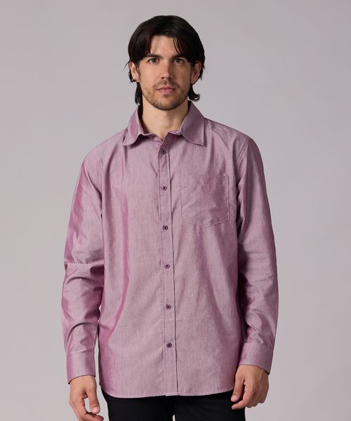 Camisa Manga Larga  de  Caballero
