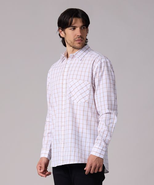 Camisa Manga Larga  de  Caballero