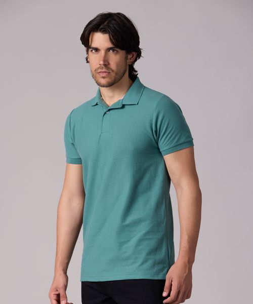Playera Polo Manga Corta  de  Caballero