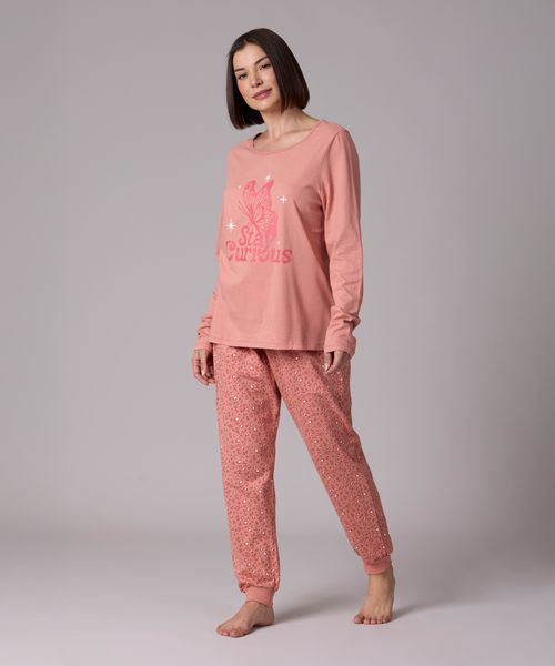 Set Pijama Pantalón y Playera  de  Dama