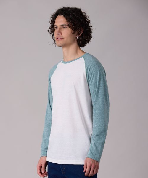 Playera Manga Larga  de  Caballero
