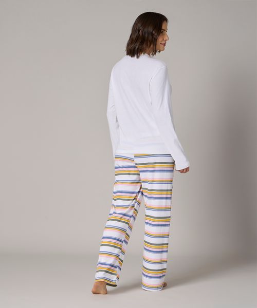 Set Pijama Pantalón y Playera  de  Dama