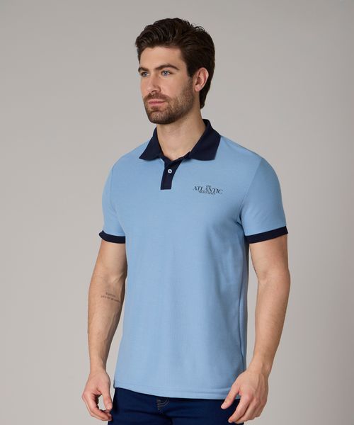 Playera Polo Manga Corta  de  Caballero