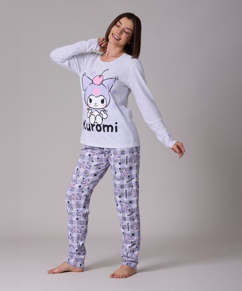 Set Pijama Pantalón y Playera Kuromi de  Dama