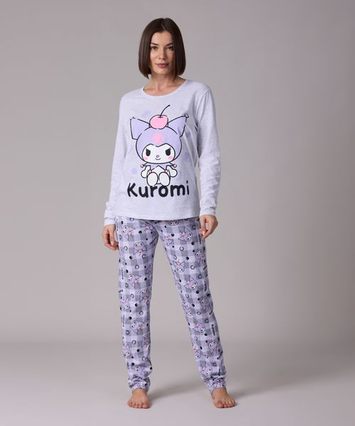 Set Pijama Pantalón y Playera Kuromi de  Dama
