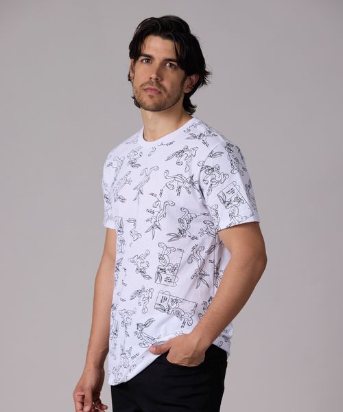 Playera de Licencia Looney Tunes de  Caballero