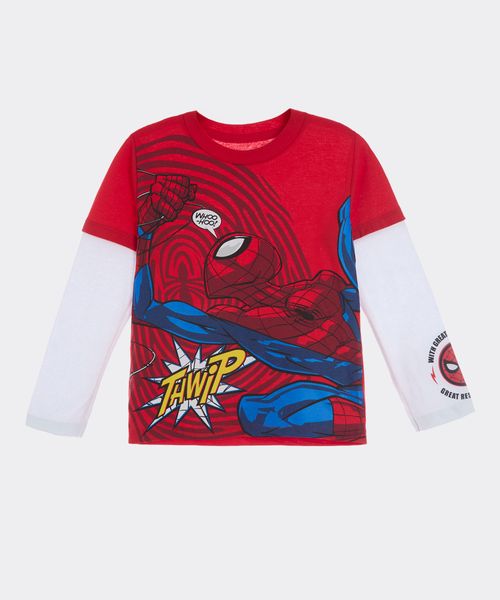 Playera de Licencia Spiderman de  Bebo Años