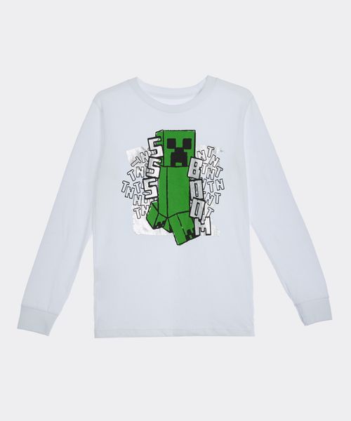 Playera de Licencia Minecraft de  Niño Infantil