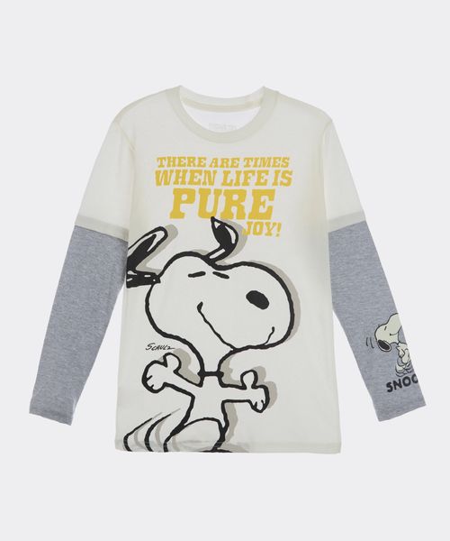 Playera de Licencia Snoopy de  Niño Infantil