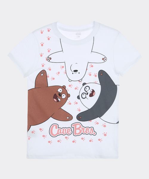 Playera de Licencia We Bare Bears de  Niña Infantil