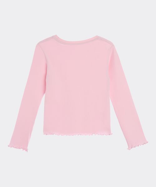 Playera Manga Larga  de  Niña Infantil