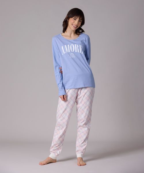 Set Pijama Pantalón y Playera  de  Dama