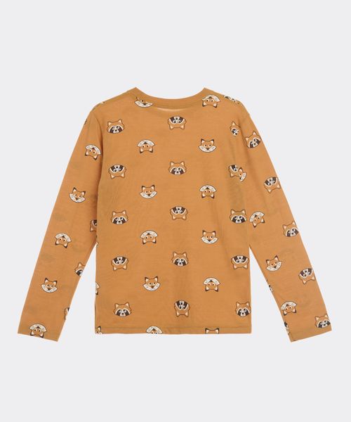 Playera Manga Larga  de  Niño Infantil