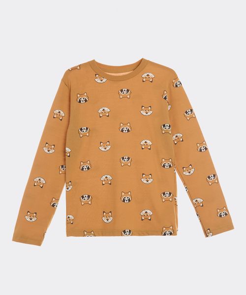 Playera Manga Larga  de  Niño Infantil