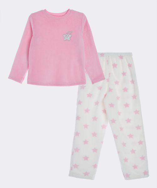 Set Pijama Polar  de  Niña Infantil
