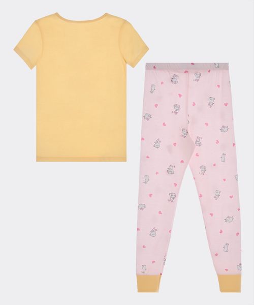 Set Pijama Pantalón y Playera  de  Niña Infantil