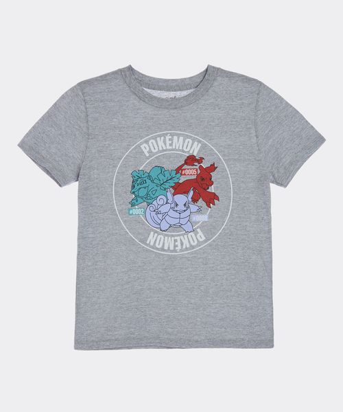 Playera de Licencia Pokemon de  Niño Infantil