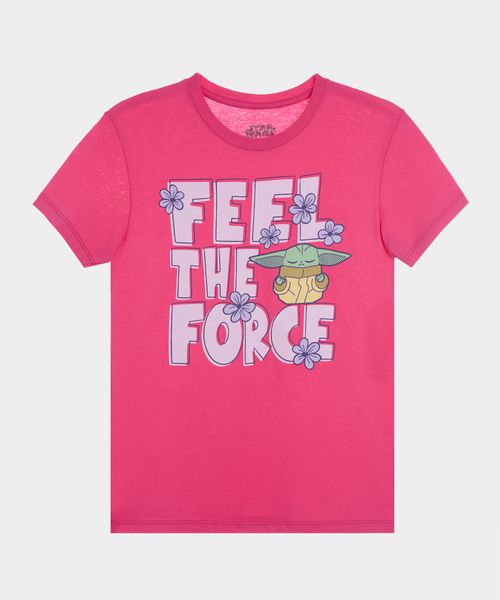 Playera de Licencia Star Wars de  Niña Infantil