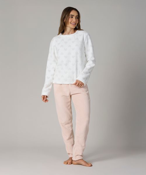Set Pijama Polar  de  Dama