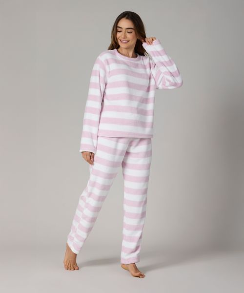 Set Pijama Polar  de  Dama