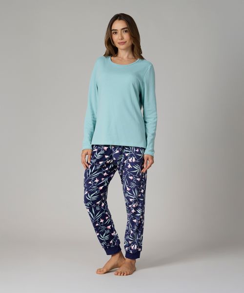 Set Pijama Polar  de  Dama