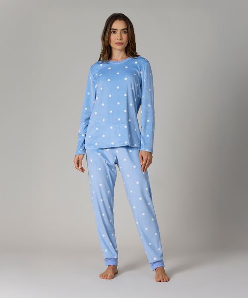 Set Pijama Polar  de  Dama