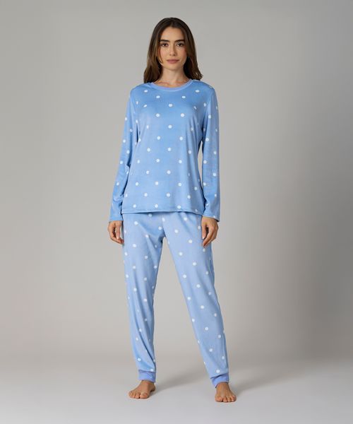 Set Pijama Polar  de  Dama