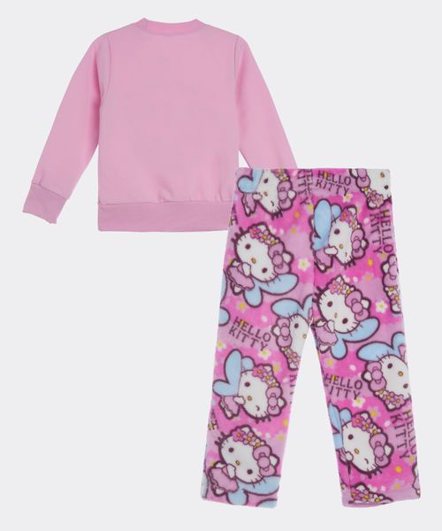 Set Pijama Polar Hello Kitty de  Beba Años
