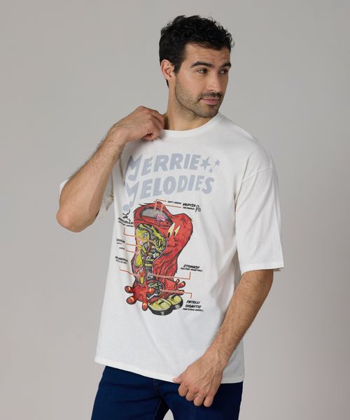 Playera de Licencia Looney Tunes de  Caballero