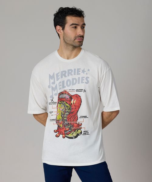 Playera de Licencia Looney Tunes de  Caballero