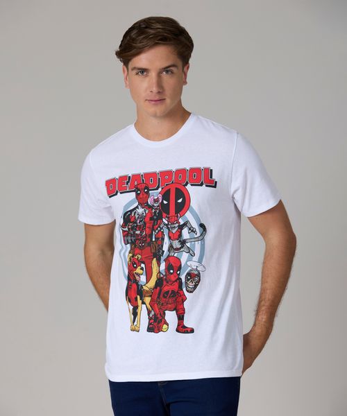 Playera de Licencia Deadpool de  Caballero