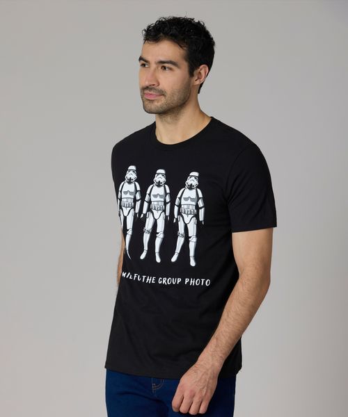 Playera de Licencia Star Wars de  Caballero