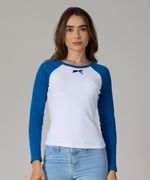 Playera Manga Larga  de  Dama