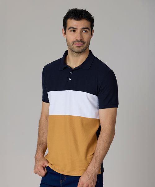Playera Polo Manga Corta  de  Caballero