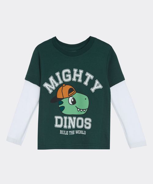 Playera Manga Larga  de  Bebo Años