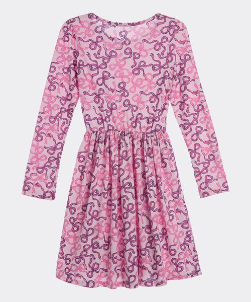 Vestido Manga Larga  de  Niña Infantil