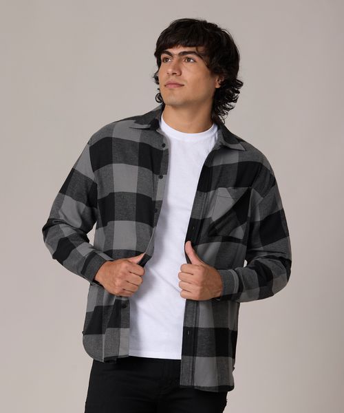 Camisa Manga Larga  de  Caballero