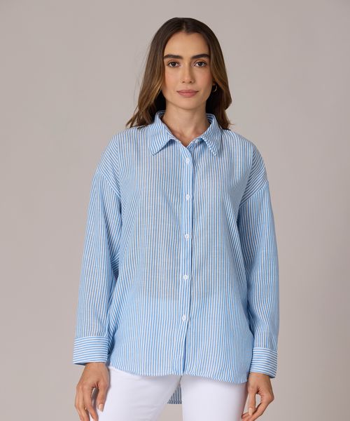 Blusa Manga Larga  de  Dama